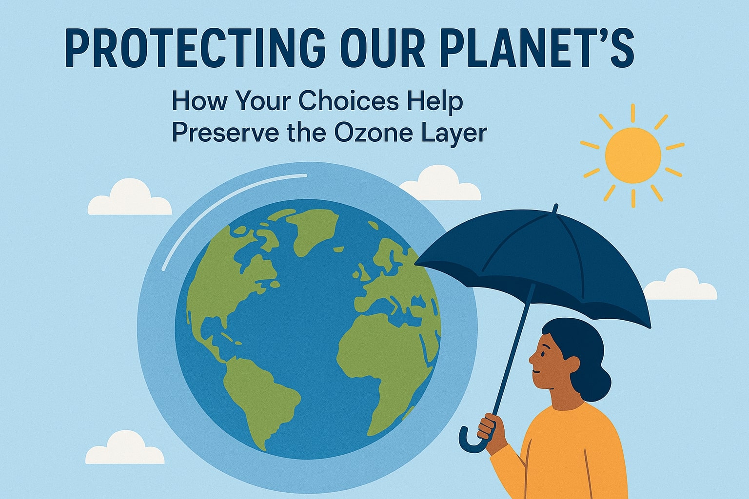 Protecting Our Planet's Shield: How Your Choices Help Preserve the Ozone Layer